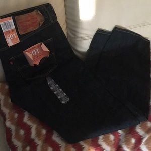 Navy blue jeans